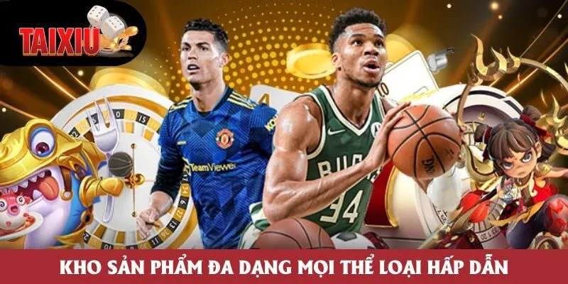 Kho sản phẩm đa dạng mọi thể loại hấp dẫn